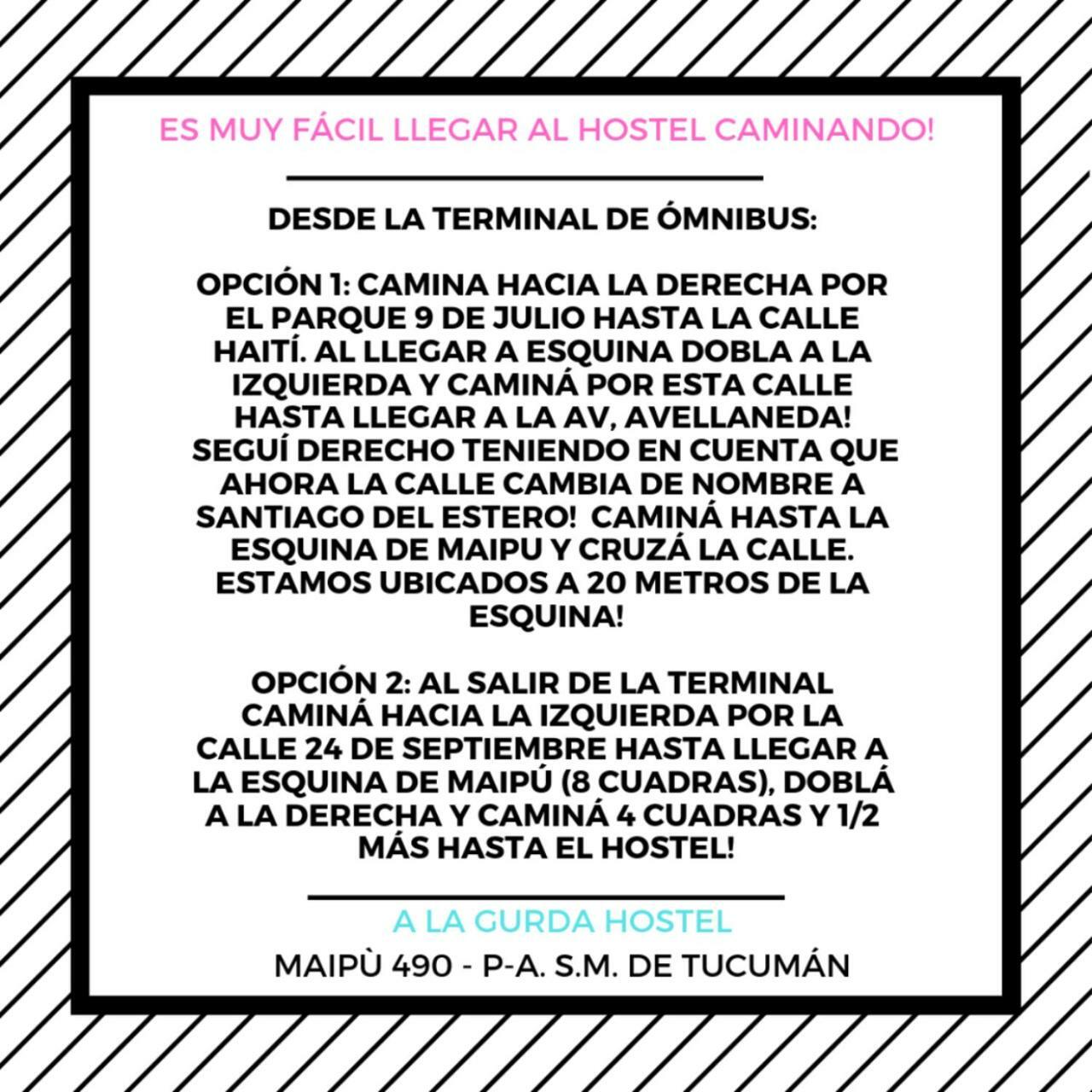 A La Gurda Hostel San Miguel de Tucumán Eksteriør billede